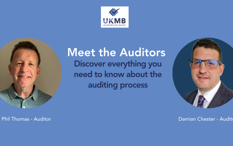 An image promoting our meet the auditors webinar with a picture of Phil Thomas and Damian Chester